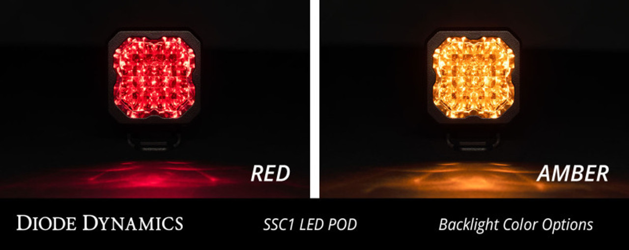 Diode Dynamics Stage Series C1 LED Pod Pro - White Wide Standard ABL Each - DD6455S