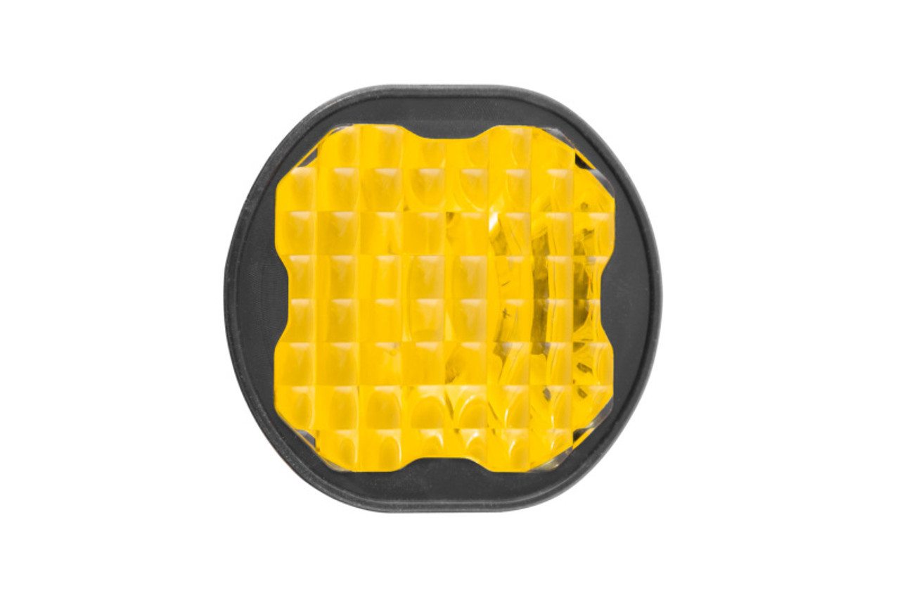 Diode Dynamics Stage Series C1 Lens Wide - Yellow - DD6530