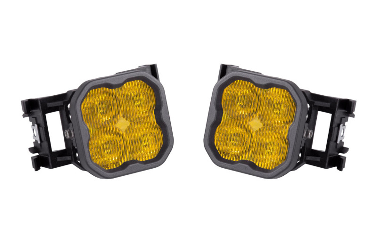 Diode Dynamics SS3 Type X LED Fog Light Kit - White SAE/DOT Driving Pro - DD6548