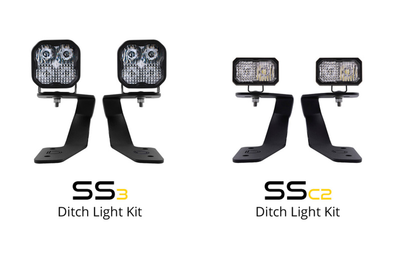 Diode Dynamics 18-21 Subaru Crosstrek Ditch Light Brackets - DD6557