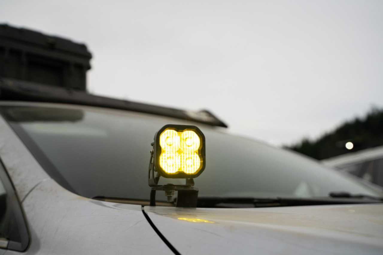 Diode Dynamics 18-21 Subaru Crosstrek Pro SS3 LED Ditch Light Kit - Yellow Combo - DD6561