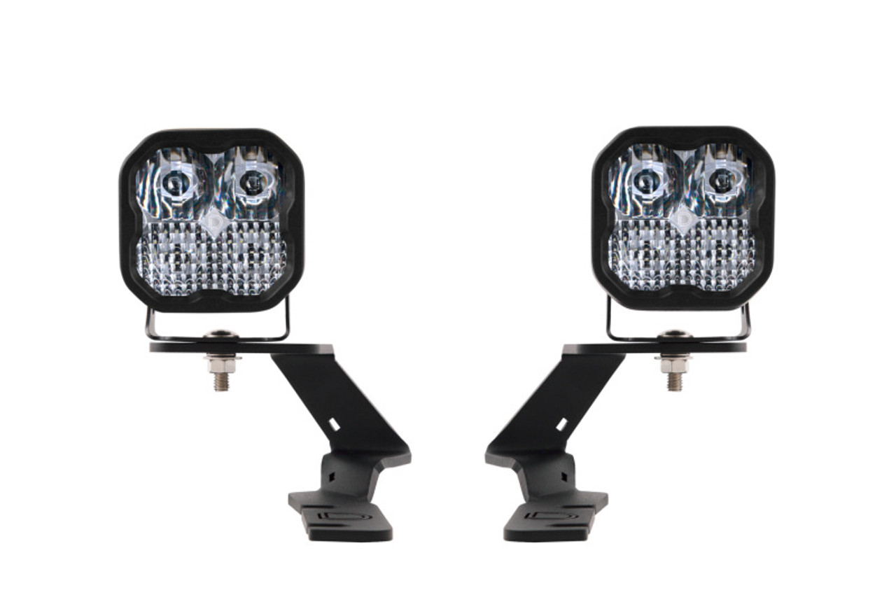 Diode Dynamics 19-21 Ford Ranger Pro SS3 LED Ditch Light Kit - White Combo - DD6585