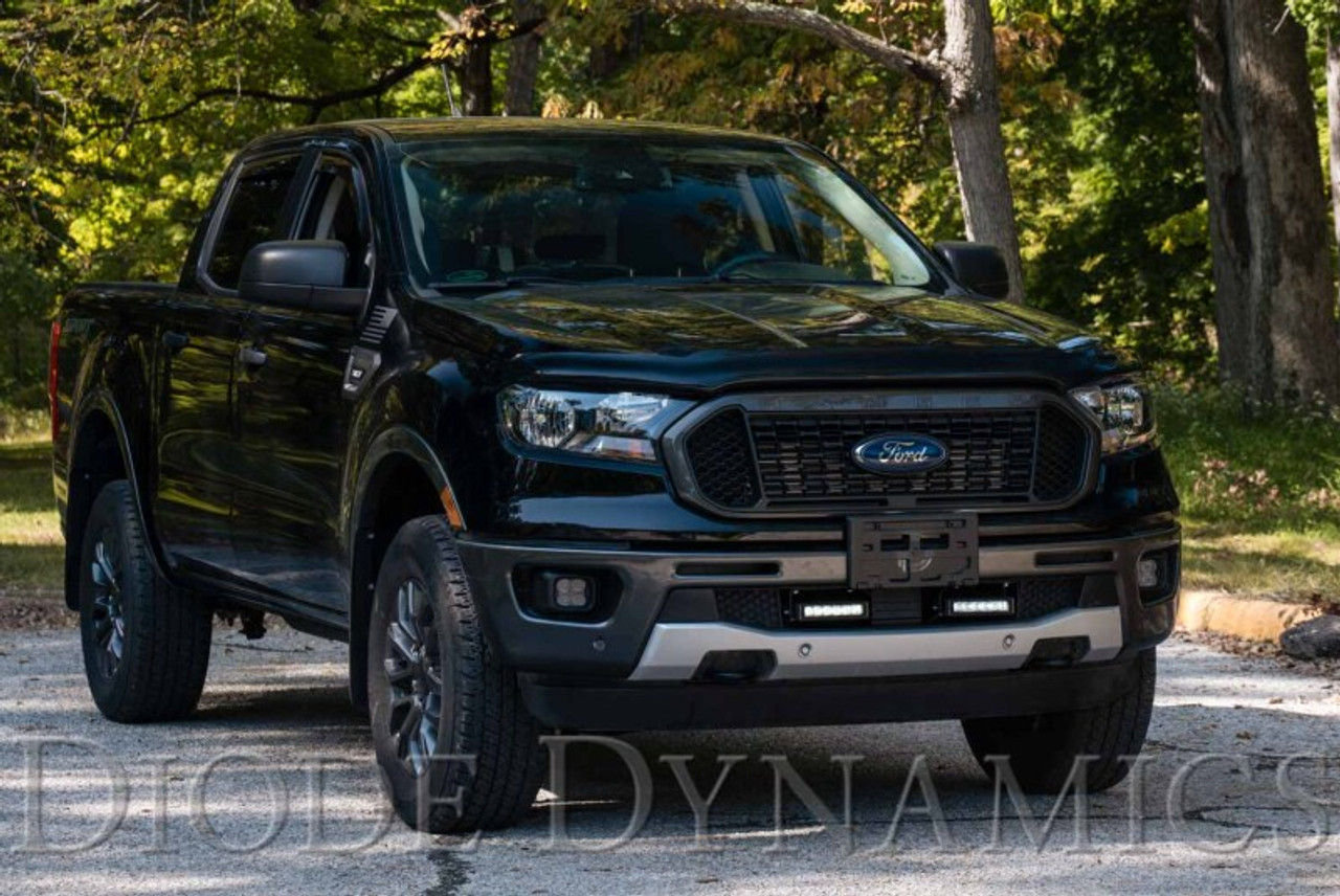 Diode Dynamics 19-21 Ford Ranger SS6 LED Lightbar Kit - Amber Driving - DD6594