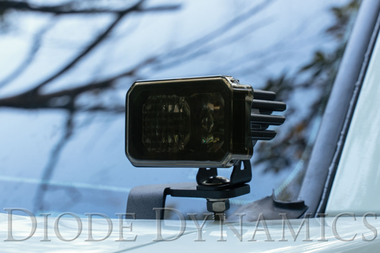 Diode Dynamics Stage Series 2 In LED Pod Cover Smoked Each - DD6600