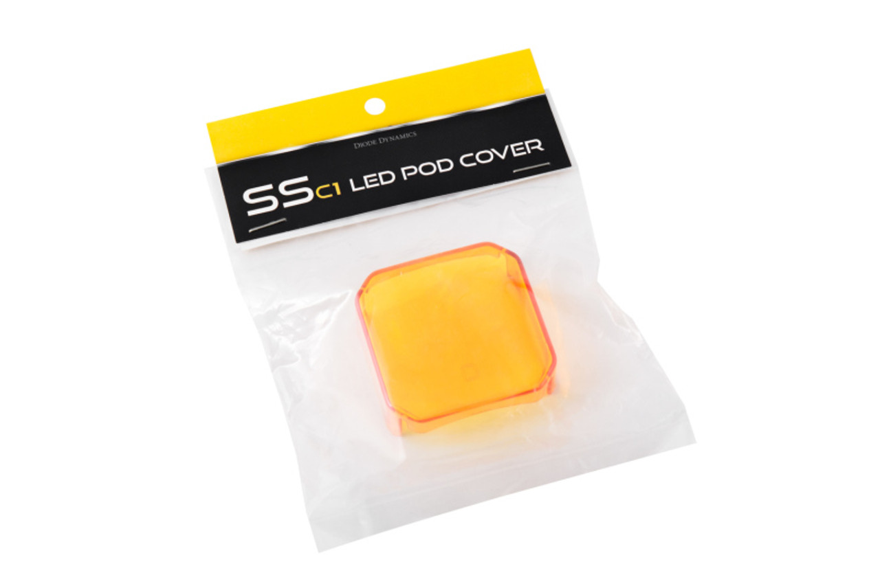 Diode Dynamics Stage Series C1 LED Pod Cover - Yellow Each - DD6605