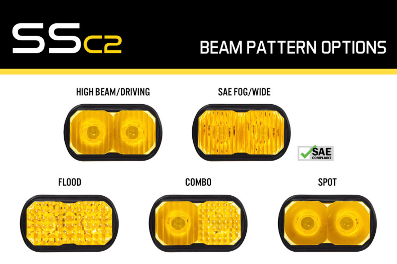 Diode Dynamics Stage Series 2 In Lens Spot - Yellow - DD6625