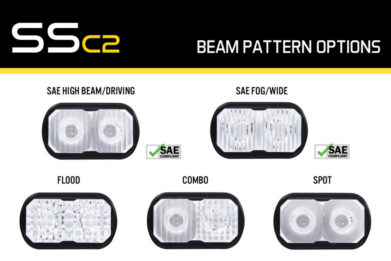 Diode Dynamics Stage Series 2 In Lens Fog Clear - DD6628