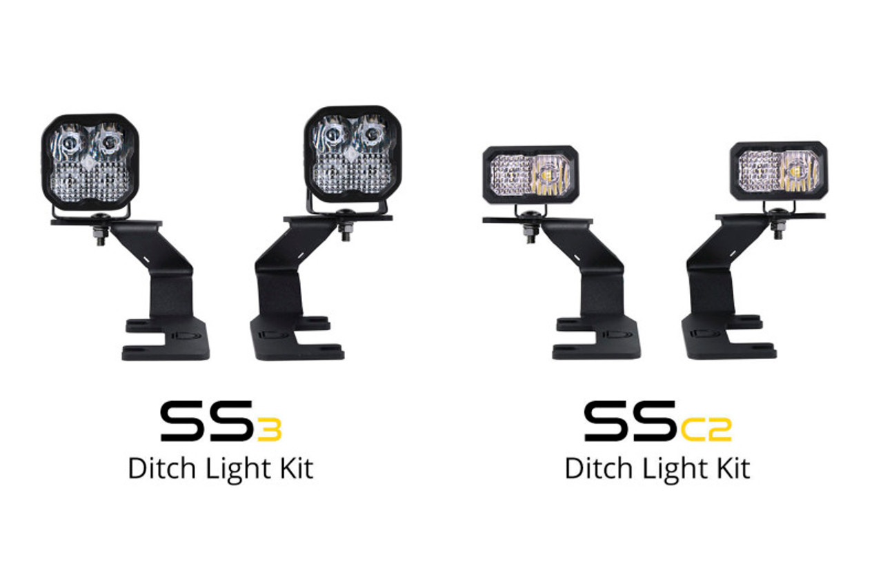 Diode Dynamics 15-21 Colorado/Canyon SS3 LED Ditch Light Kit - Yellow Pro Combo - DD6649