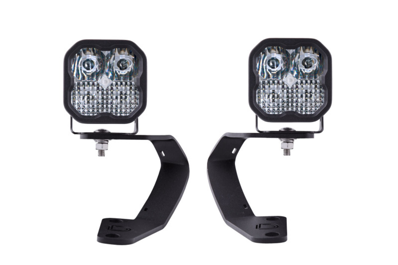 Diode Dynamics 10-21 Toyota 4Runner SS3 LED Ditch Light Kit Sport - White Combo - DD6746