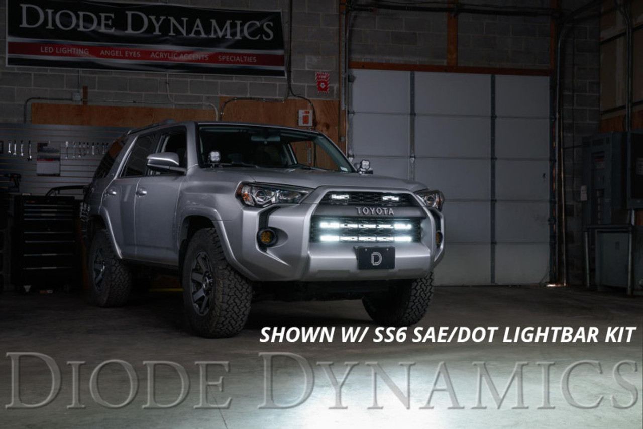 Diode Dynamics 14-19 Toyota 4Runner SS30 Stealth Lightbar Brackets - DD6759P