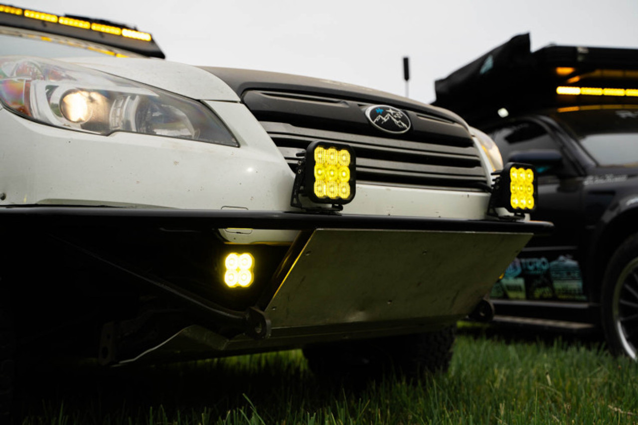 Diode Dynamics SS5 LED Pod Sport - Yellow Combo (Single) - DD6772S
