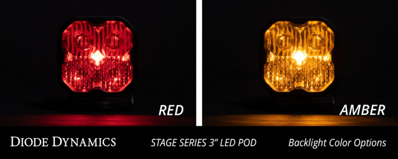 Diode Dynamics SS3 Pro RBL - White Flood Standard (Pair) - DD6879P