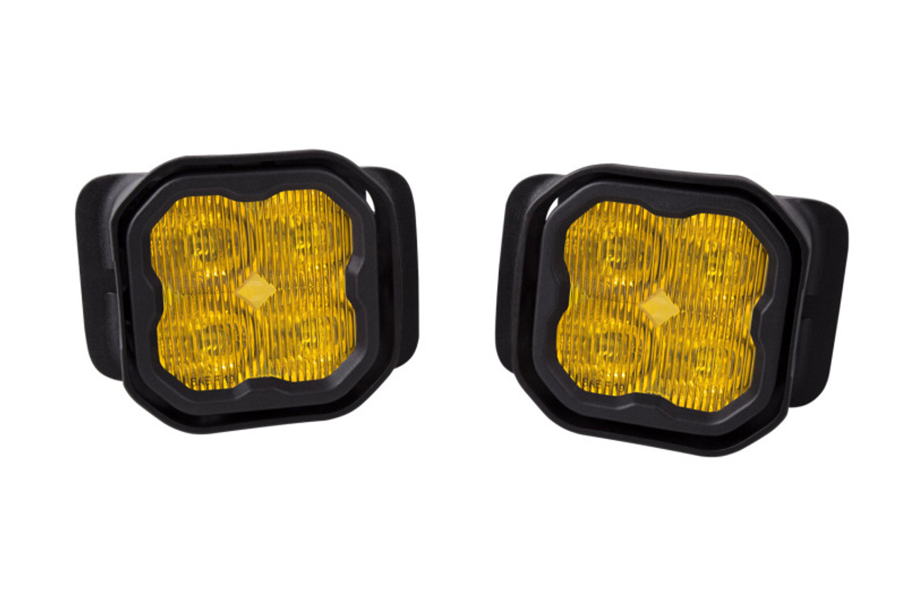 Diode Dynamics SS3 Pro Type F2 Kit ABL - Yellow SAE Fog - DD7016
