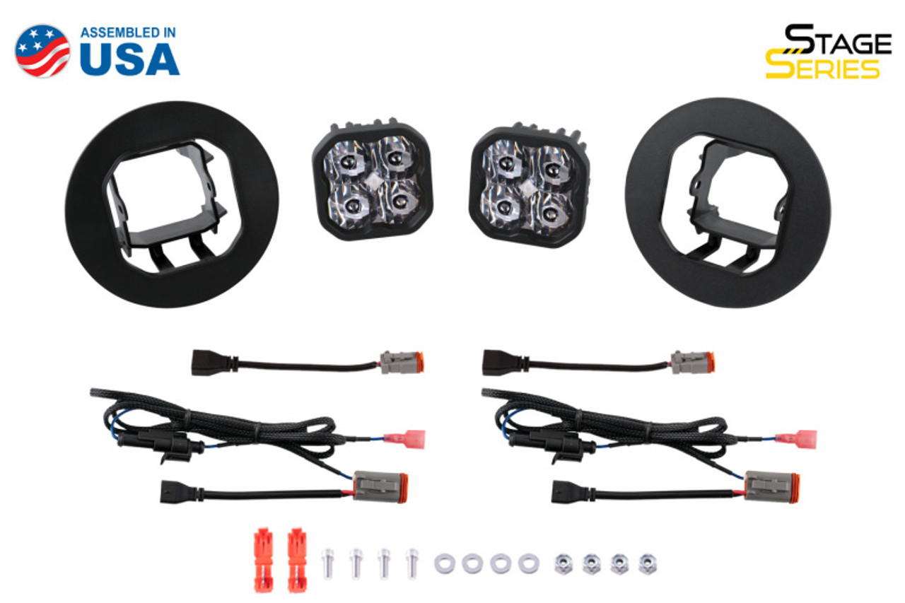 Diode Dynamics SS3 Sport Type GM-5 Kit ABL - White SAE Driving - DD7035