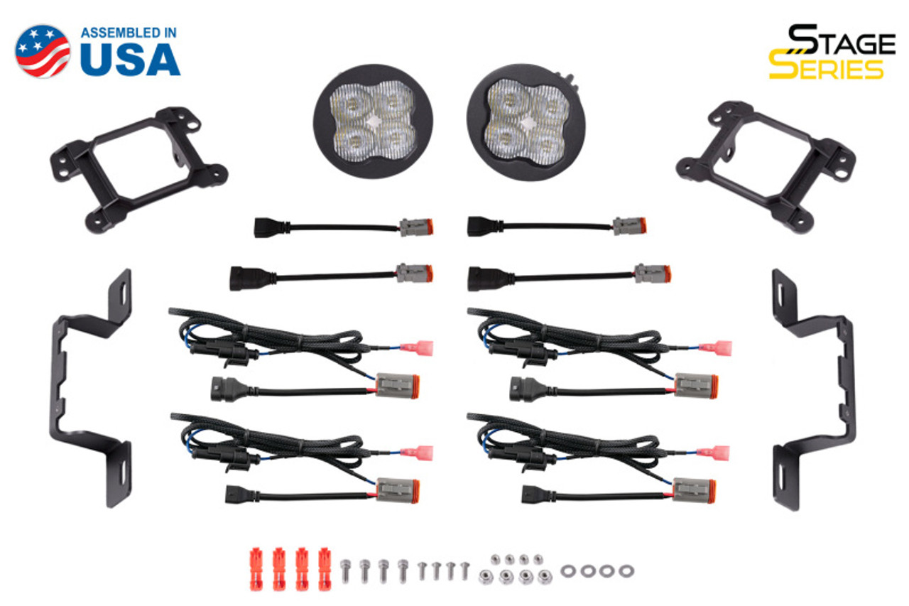 Diode Dynamics SS3 Sport Type MR Kit ABL - White SAE Driving - DD7051