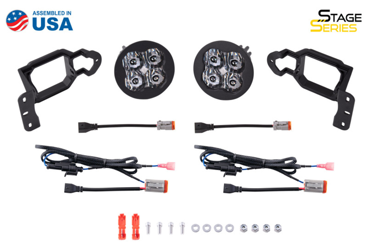 Diode Dynamics SS3 Sport Type MS Kit ABL - White SAE Driving - DD7059