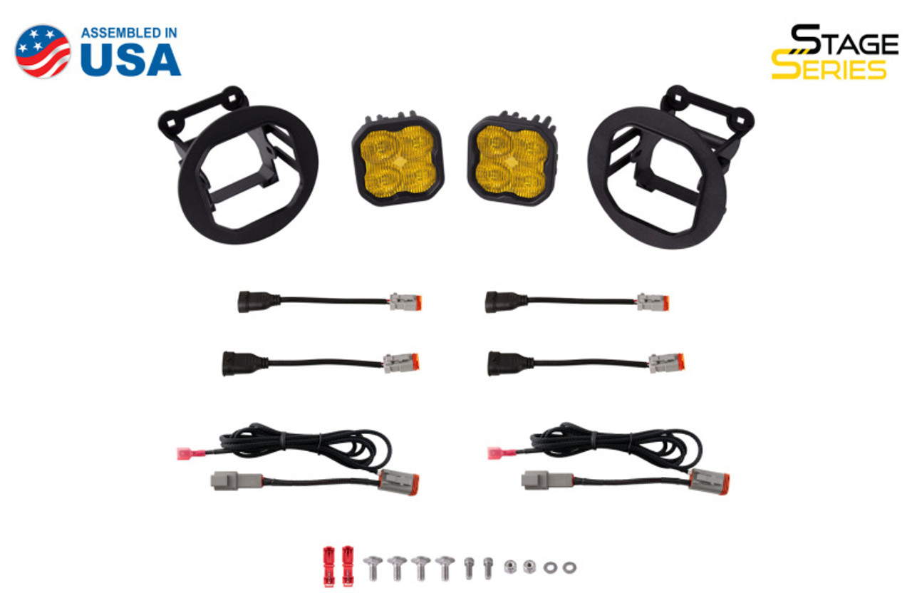 Diode Dynamics SS3 Sport Type OB Kit ABL - White SAE Driving - DD7067