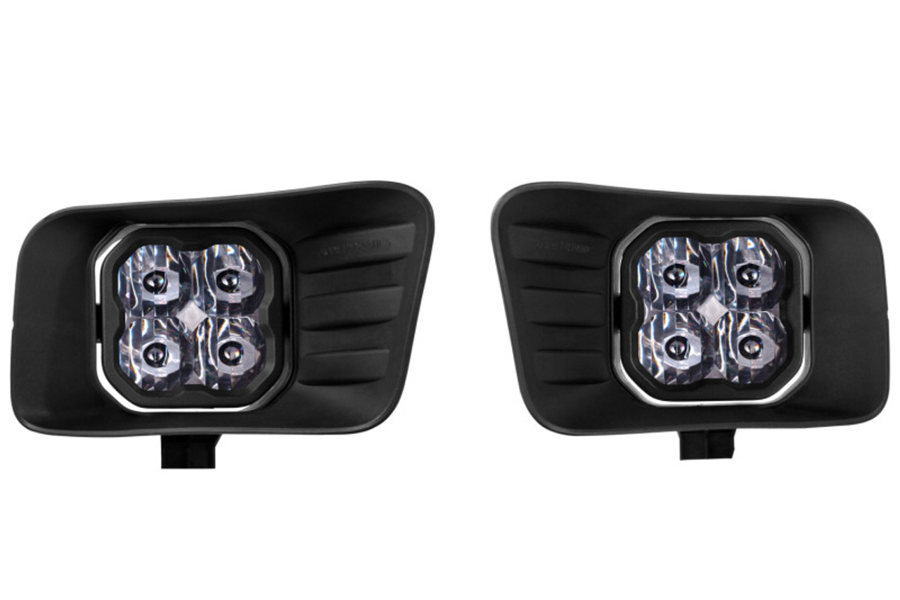 Diode Dynamics SS3 Sport Type Ram Horiz Kit ABL - White SAE Fog - DD7076