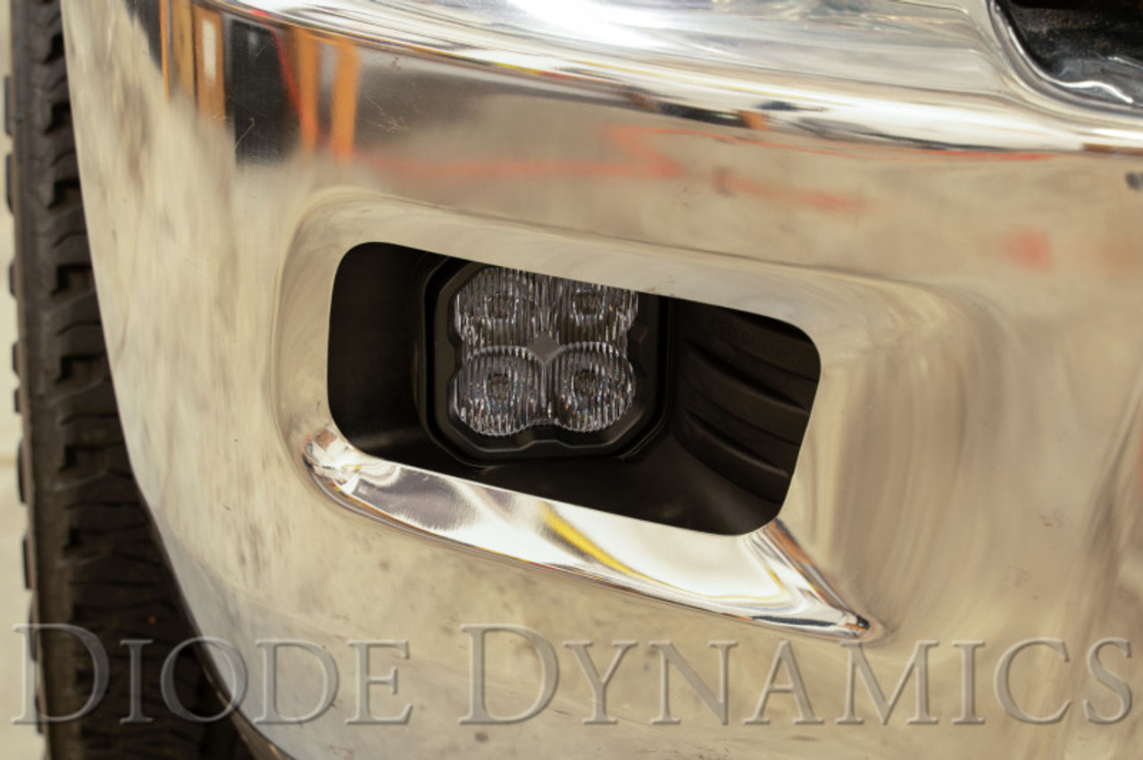 Diode Dynamics SS3 Sport Type Ram Horiz Kit ABL - White SAE Fog - DD7076