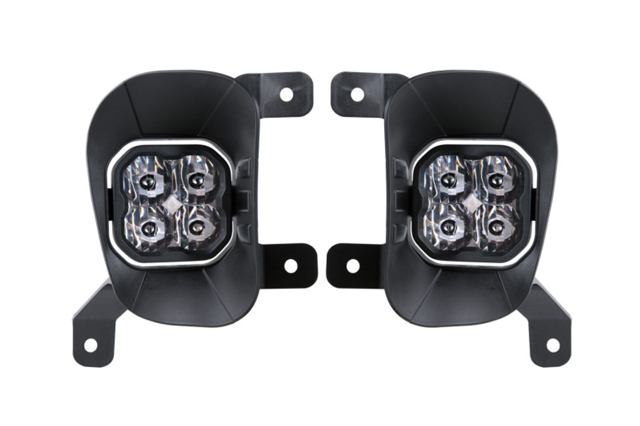 Diode Dynamics SS3 Sport Type Ram Vert Kit ABL - White SAE Fog - DD7084