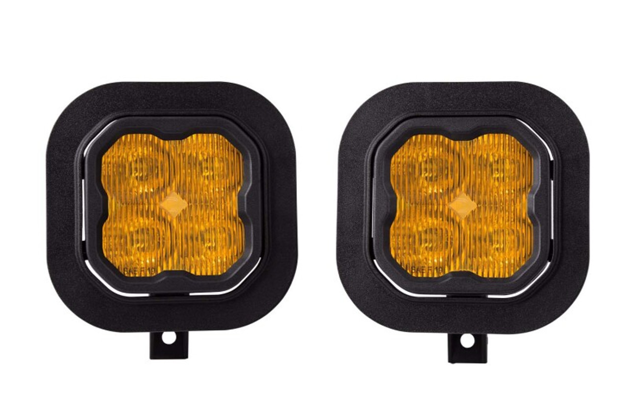 Diode Dynamics SS3 Max Type SD Kit ABL - Yellow SAE Fog - DD7098