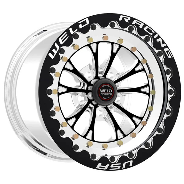Weld Vitesse Beadlock 15x10 Rear Wheel - 09-19 CTS-V / 10-24 Camaro / 16-19 ATS-V / 14-16 Chevy SS