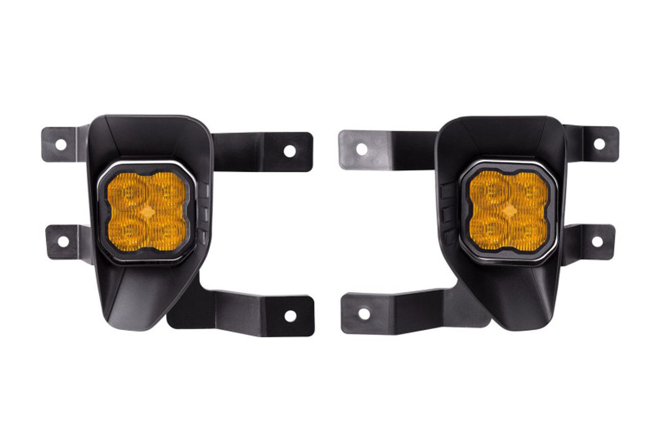Diode Dynamics SS3 Max Type SV1 Kit ABL - Yellow SAE Fog - DD7118
