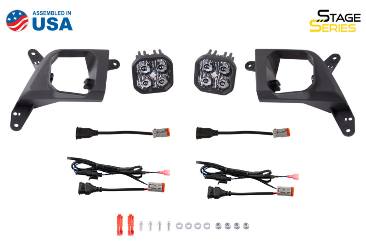 Diode Dynamics SS3 Sport Type SV2 Kit ABL - White SAE Fog - DD7120
