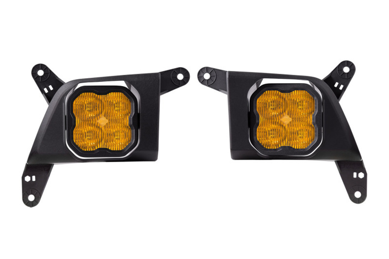 Diode Dynamics SS3 Max Type SV2 Kit ABL - Yellow SAE Fog - DD7128