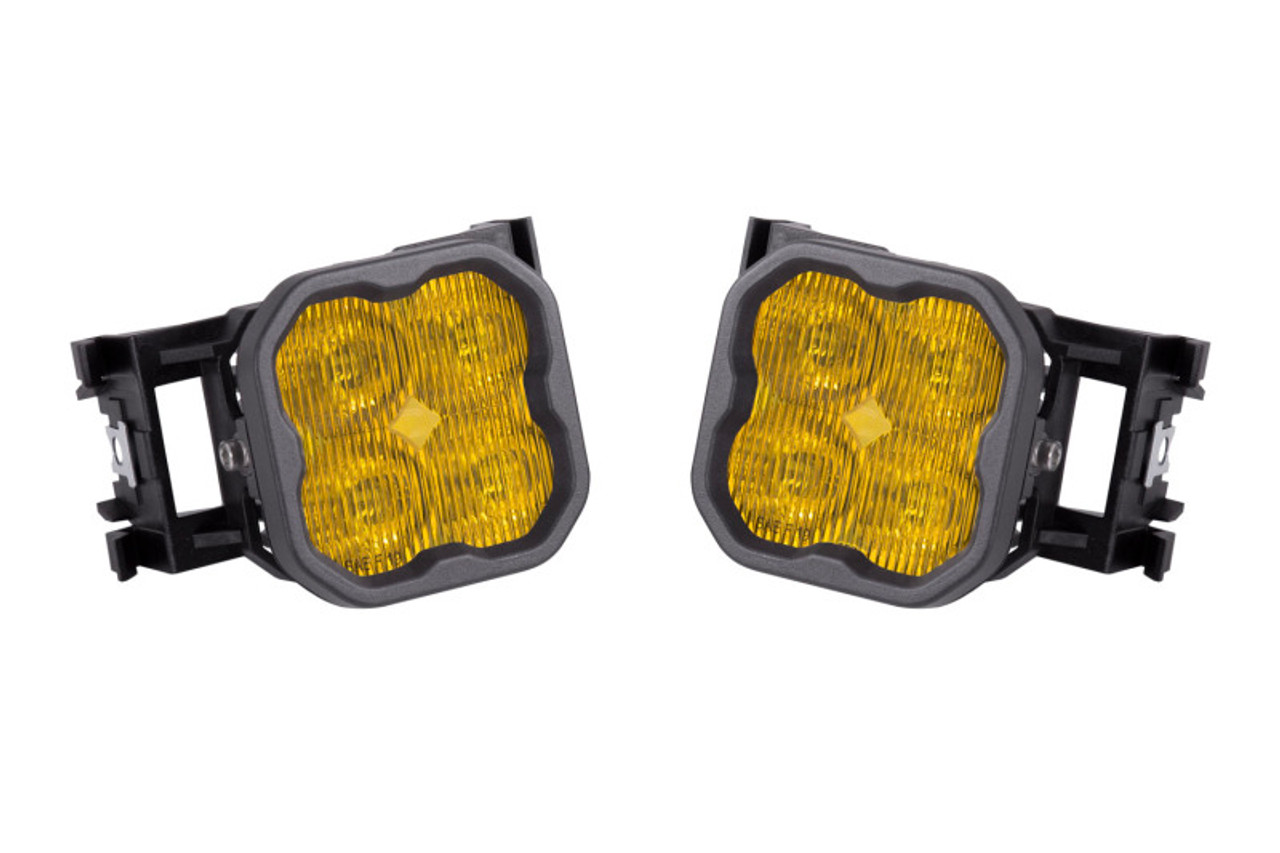 Diode Dynamics SS3 Max Type X Kit ABL - Yellow SAE Fog - DD7136