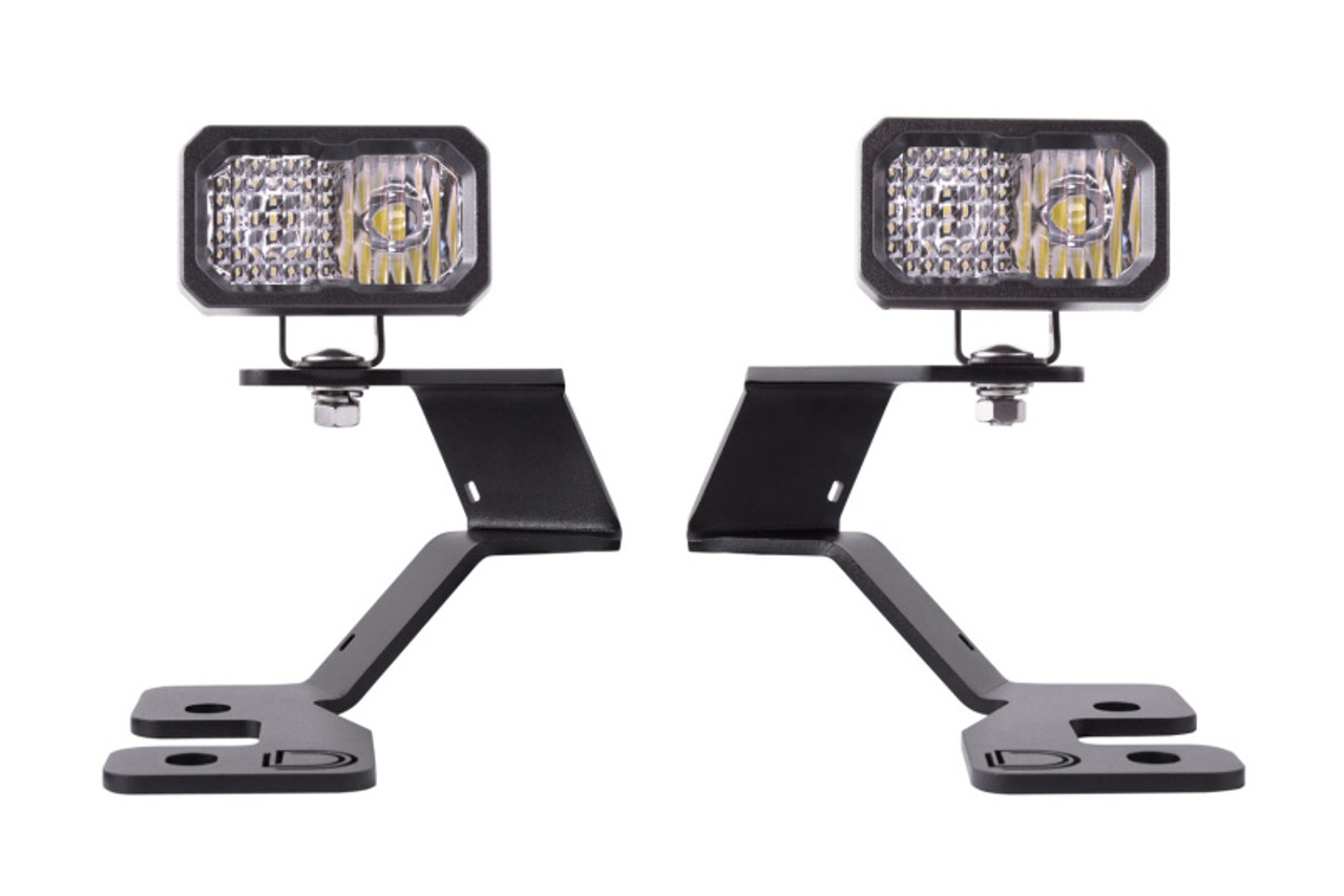 Diode Dynamics 2021 Ford Bronco Sport Stage Series 2in LED Ditch Light Kit- White Combo - DD7142