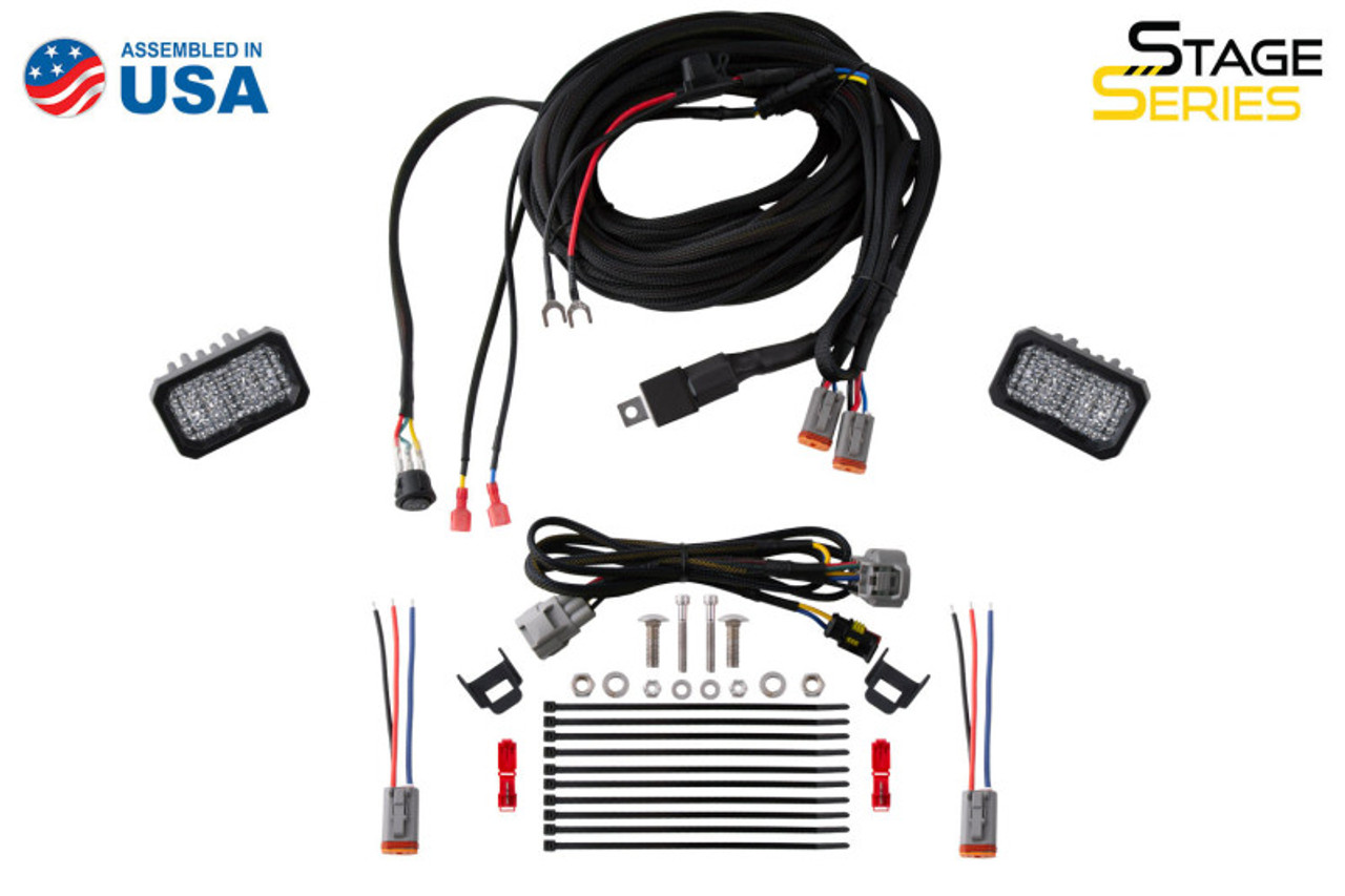 Diode Dynamics 05-15 Toyota Tacoma C2 Sport Stage Series Reverse Light Kit - DD7156