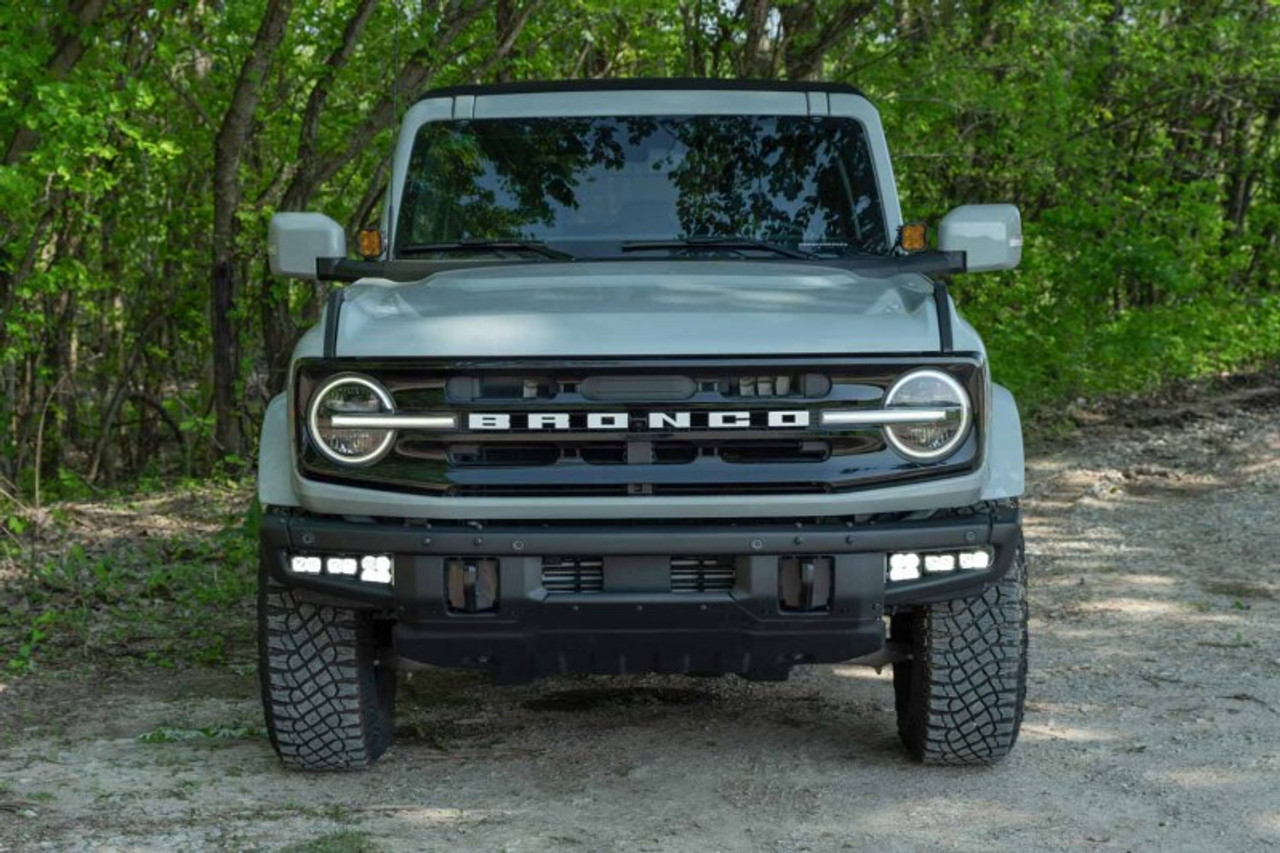 Diode Dynamics 21-Up Ford Bronco Stage Series Fog Pocket Kit - White Sport - DD7178