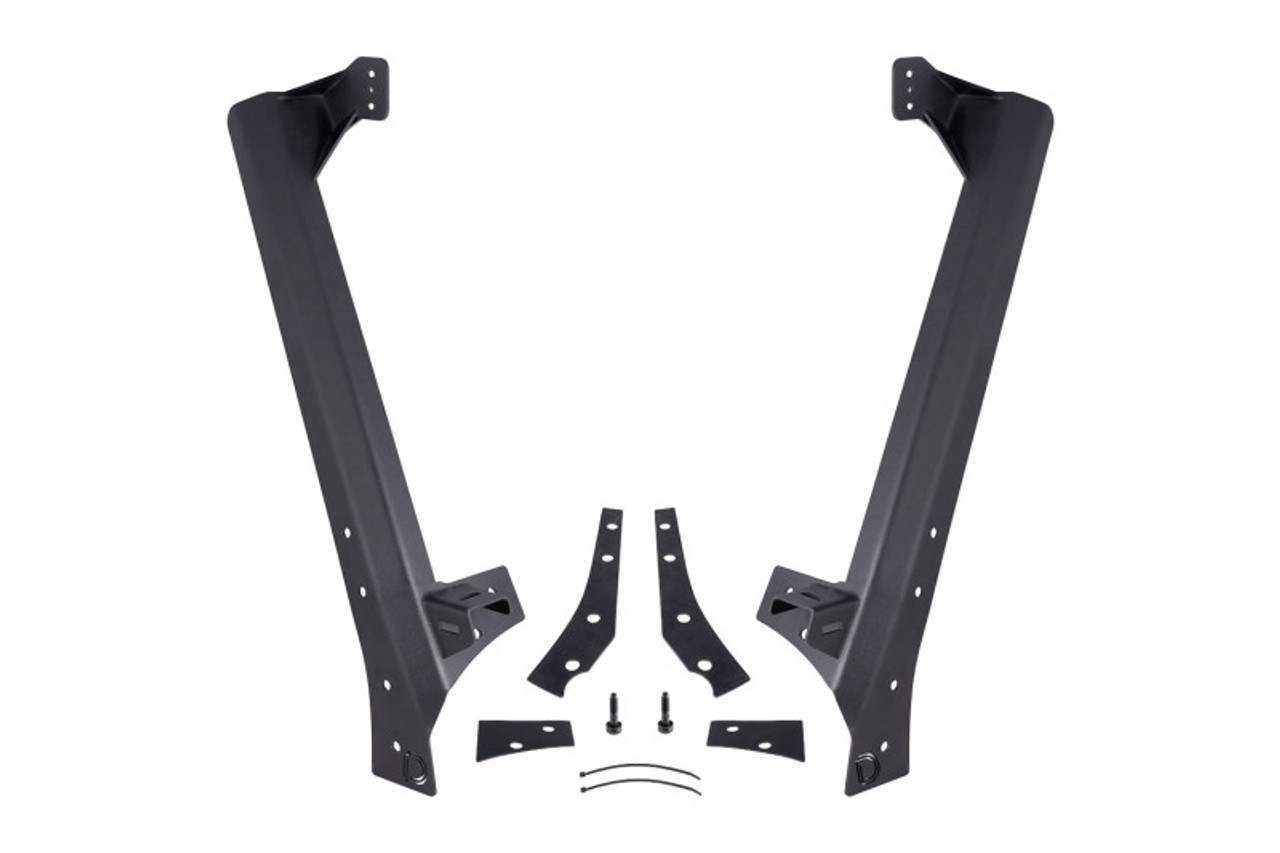 Stage Series Windshield Bracket Kit for 07-18 Jeep JK Wrangler (No Lights) - DD7223P