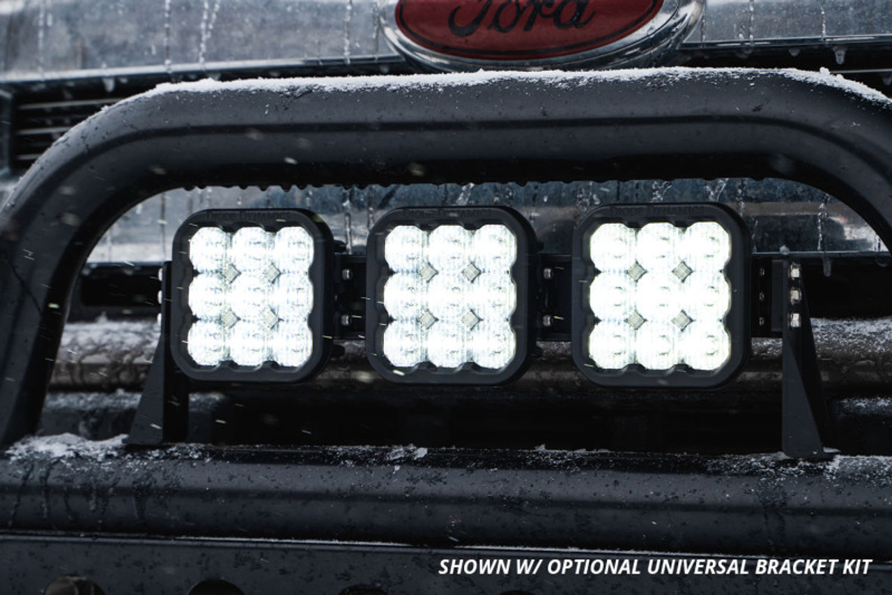 Diode Dynamics SS5 Pro Universal CrossLink 3-Pod Lightbar - White Combo - DD7238