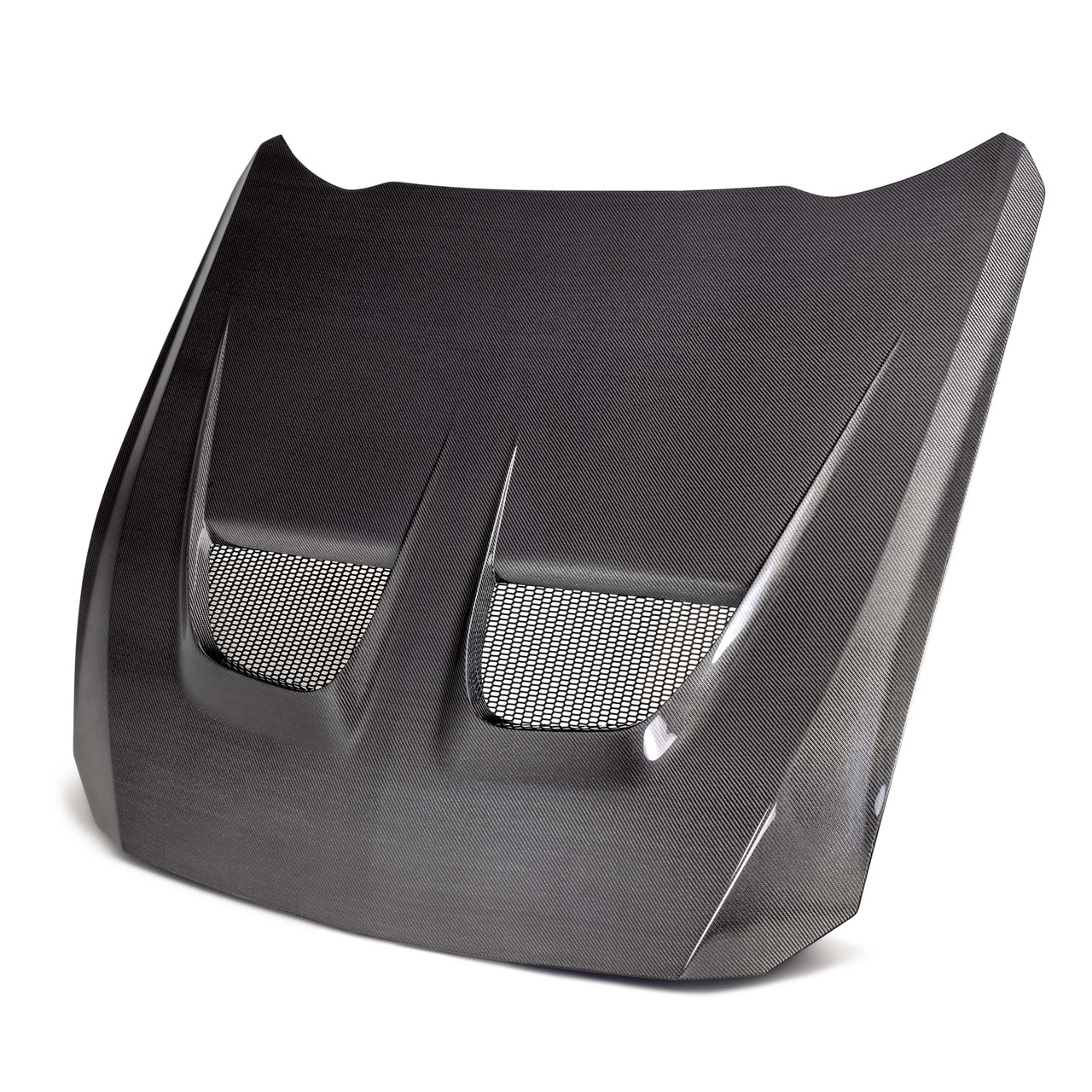 Anderson Composites Type-GTD Carbon Fiber Hood - 2024+ Mustang S650