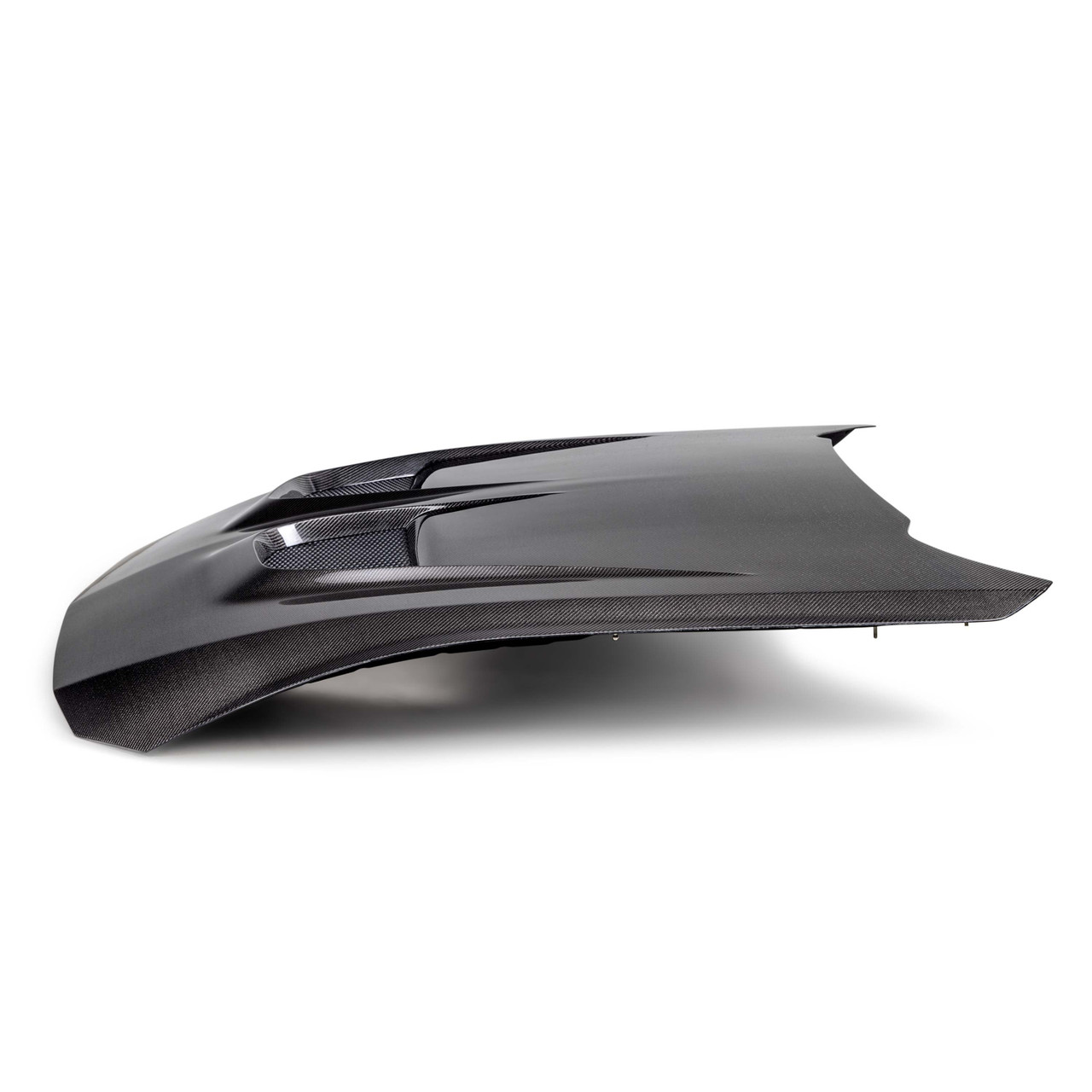 Anderson Composites Type-GTD Carbon Fiber Hood - 2024+ Mustang S650