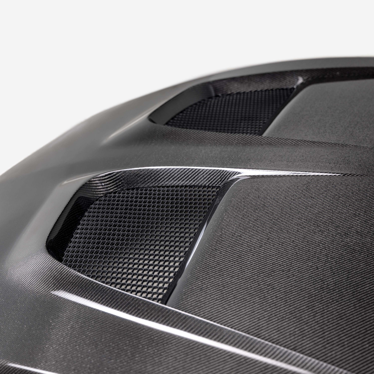 Anderson Composites Type-GTD Carbon Fiber Hood - 2024+ Mustang S650