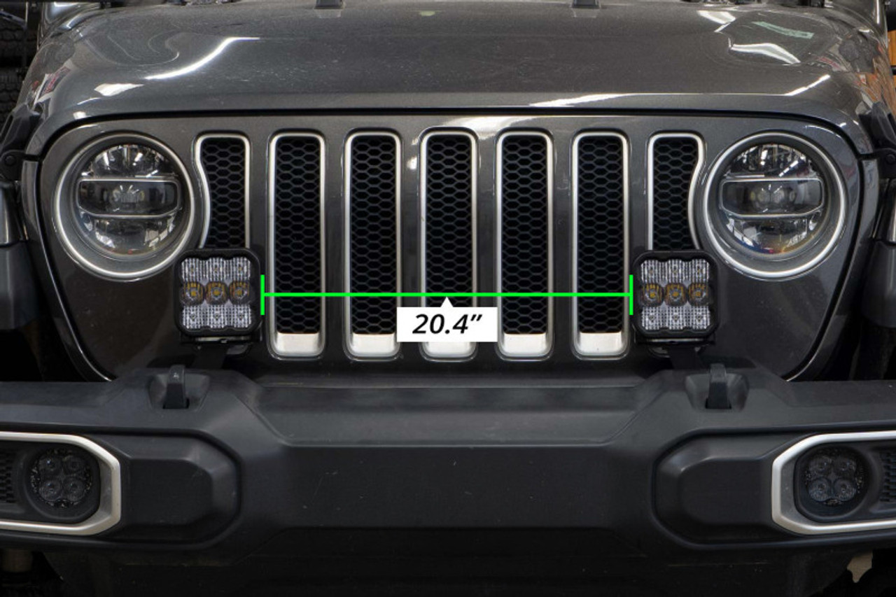 Diode Dynamics Jeep JL SS5 CrossLink Bumper Lightbar Kit Sport Driving - DD7280