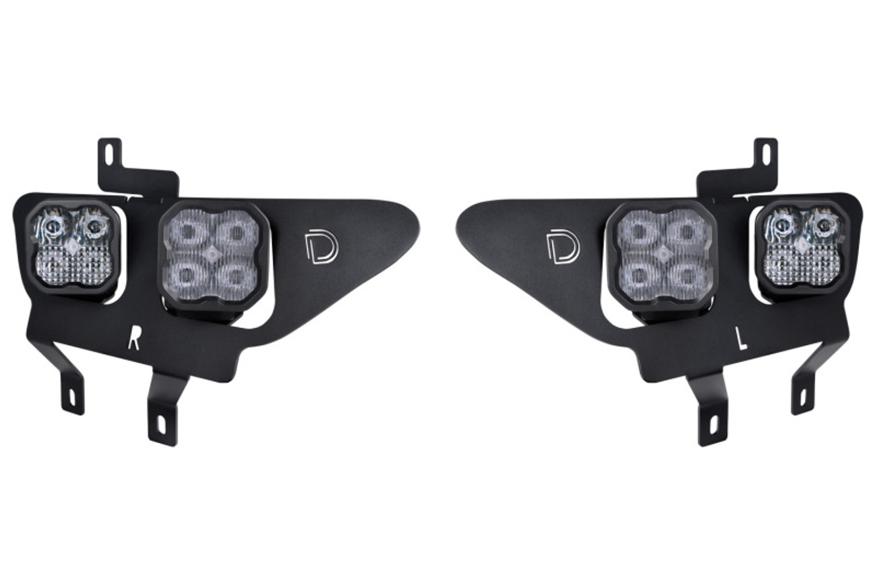 Diode Dynamics 21-22 Ford F-150 SS3 LED Fog Pocket Kit - White Max - DD7314