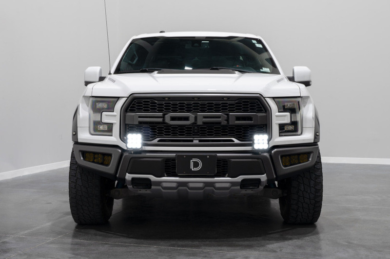 Diode Dynamics 17-20 Ford Raptor SS5 Bumper LED Pod Light Kit - Sport Yellow Driving - DD7347
