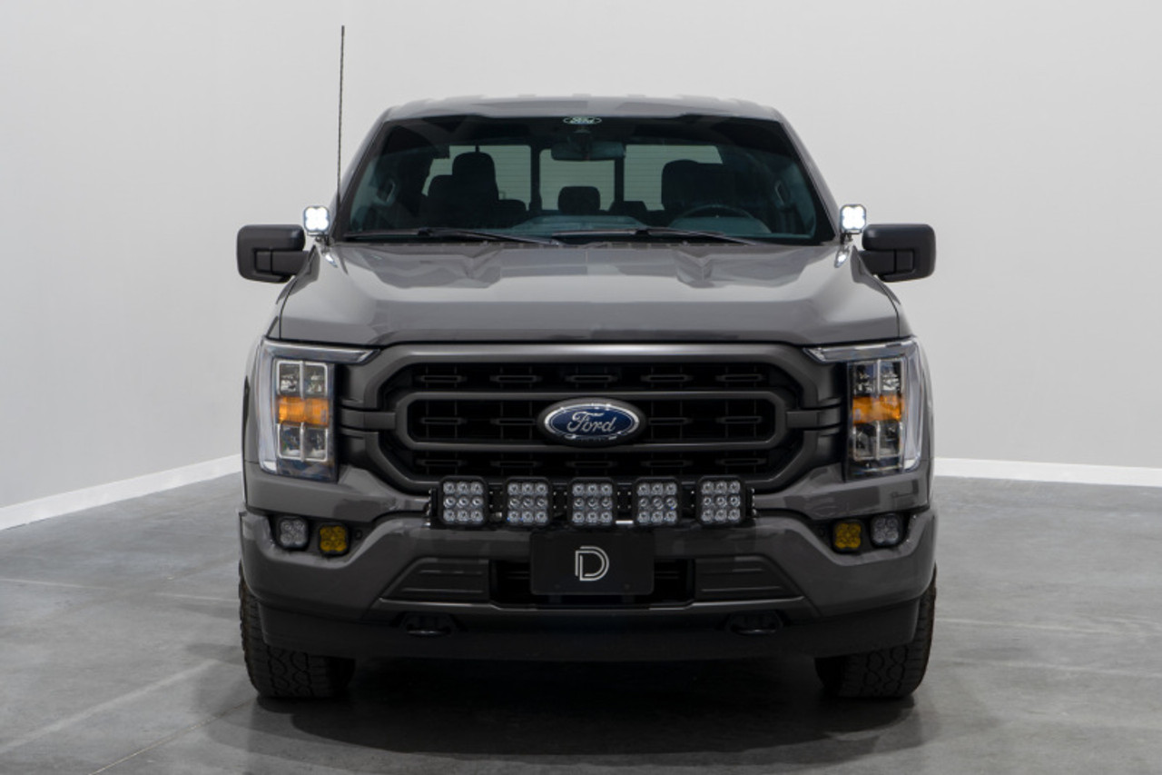 Diode Dynamics 21-22 Ford F-150 SS3 Stage Series Backlit Ditch Light Kit - Sport Yellow Combo - DD7370
