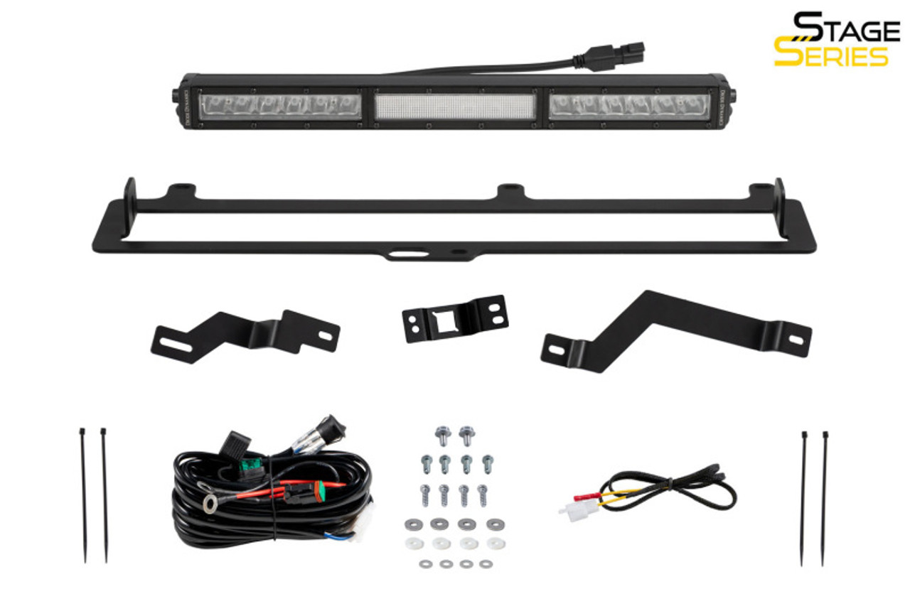 Diode Dynamics 2022+ Toyota Tundra White Combo TRD Pro Grille Light Bar Kit - DD7415