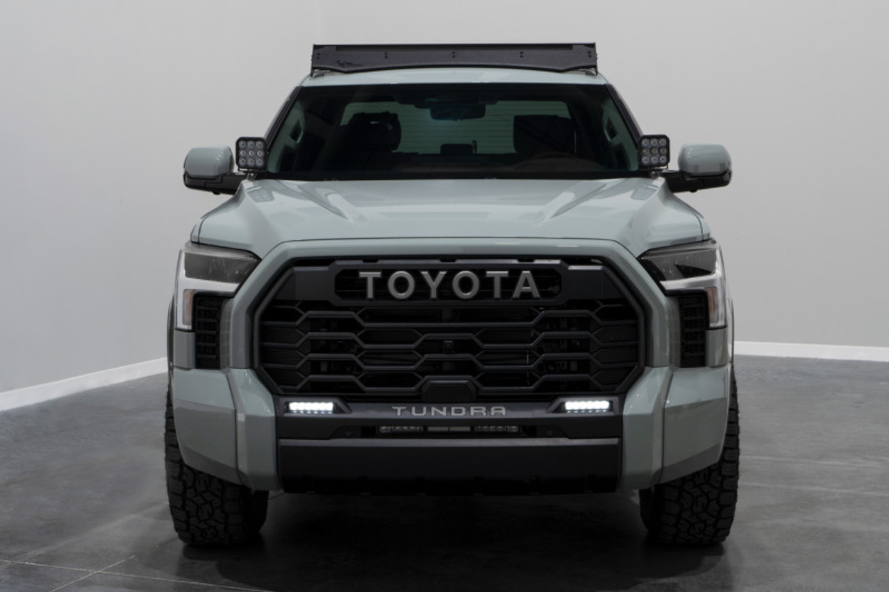 Diode Dynamics 2022 Toyota Tundra SS6 LED Fog Light Kit - Amber Wide - DD7419