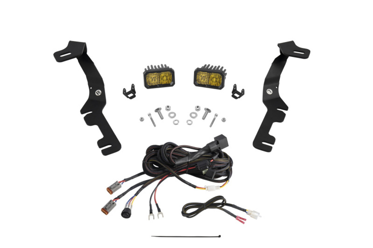 Diode Dynamics Stage Series Ditch Light Kit for 2019-Present Ram C2 - Sport Yellow Combo - DD7596