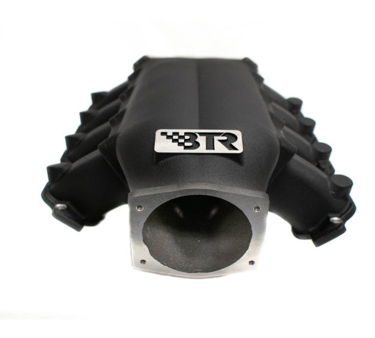 BTR Trinity Intake Manifold w/o Inejctor Holes CNC Runners - Black - LT1