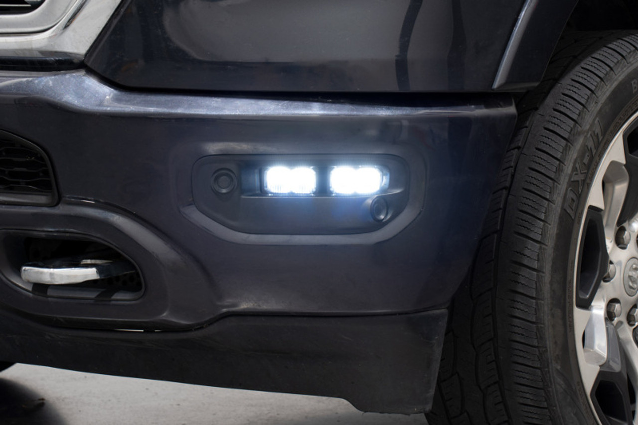 Diode Dynamics SSC2 LED Fog Pocket Kit for 2019-Present Ram - White Sport - DD7622