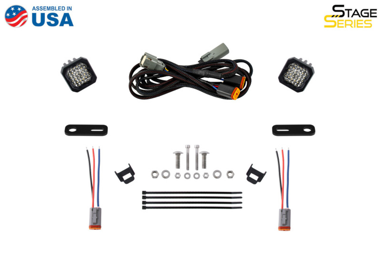 Diode Dynamics 2022+ Ford Maverick C1 Sport Stage Series Reverse Light Kit - DD7754