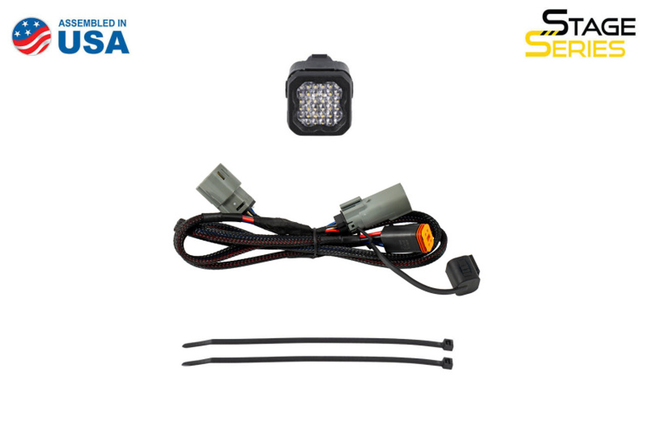 Diode Dynamics 2022+ Ford Maverick C1 Sport HitchMount LED Pod Reverse Kit - DD7766