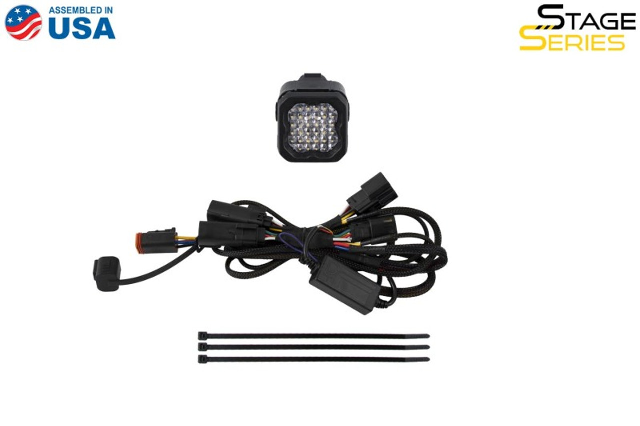 Diode Dynamics 23-24 Chevrolet Colorado HitchMount LED Pod Reverse Kit C1 - DD7833